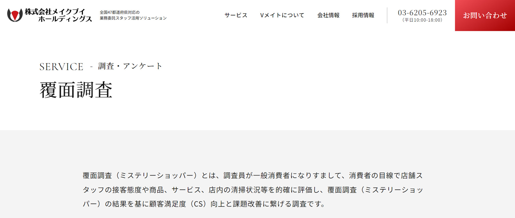 株式会社メイクブイ・ホールディングス公式Webサイト