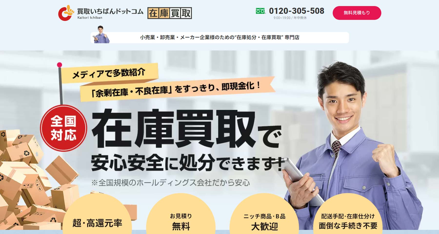 買取いちばんドットコム公式Webサイト