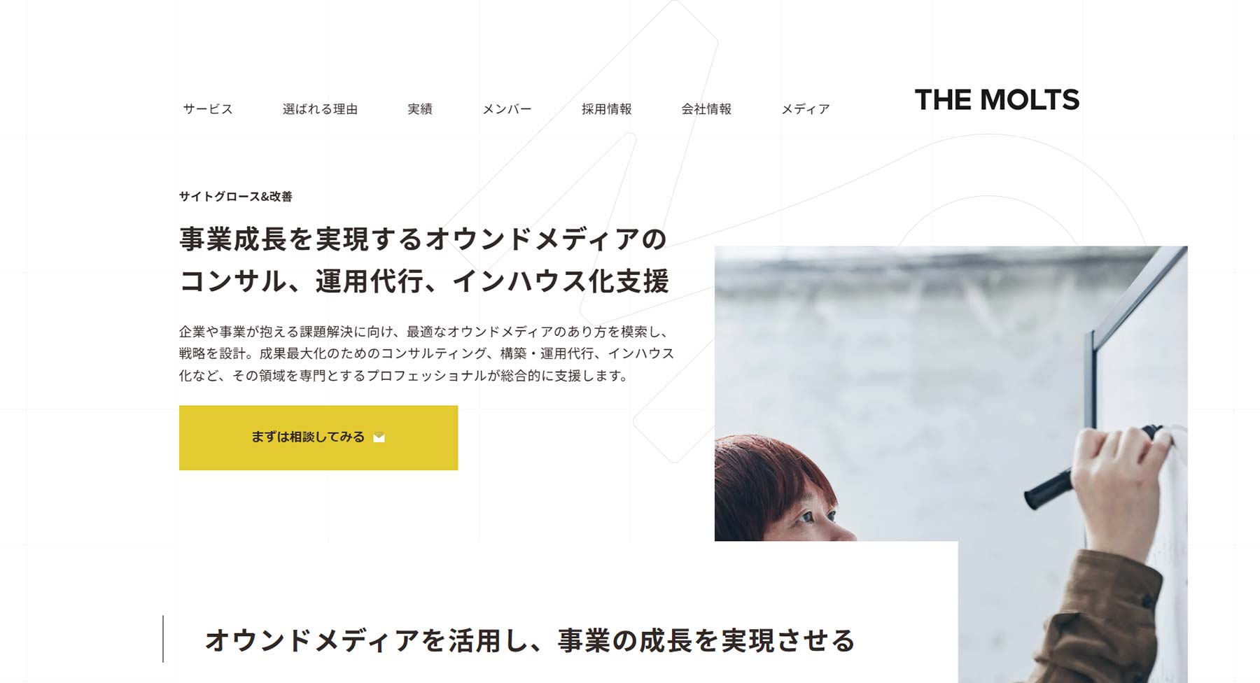 THE MOLTS公式Webサイト