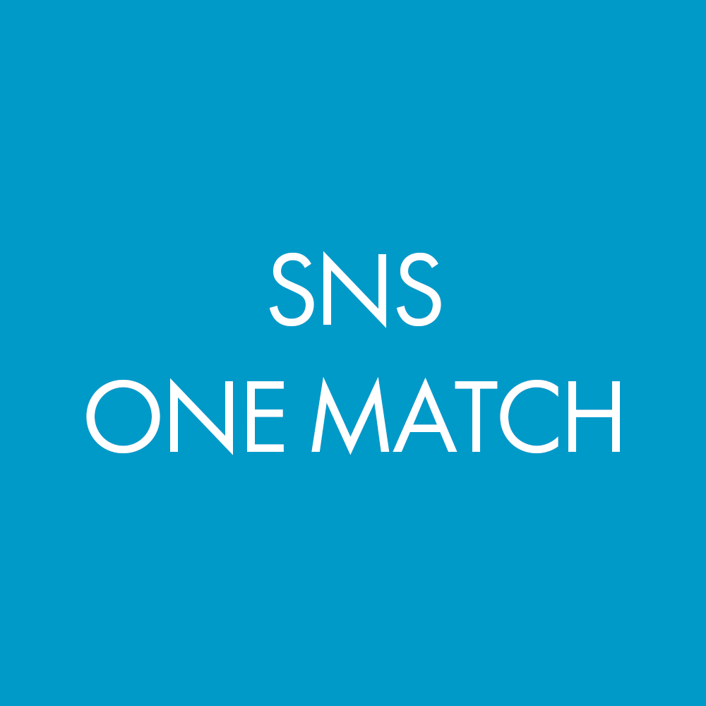 SNS ONE MATCH_ロゴ