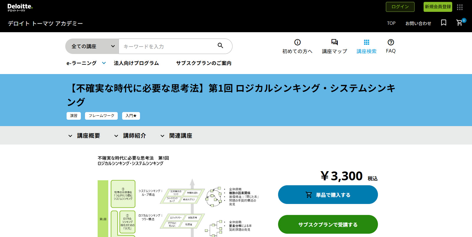 ロジカルシンキング・システムシンキング公式Webサイト