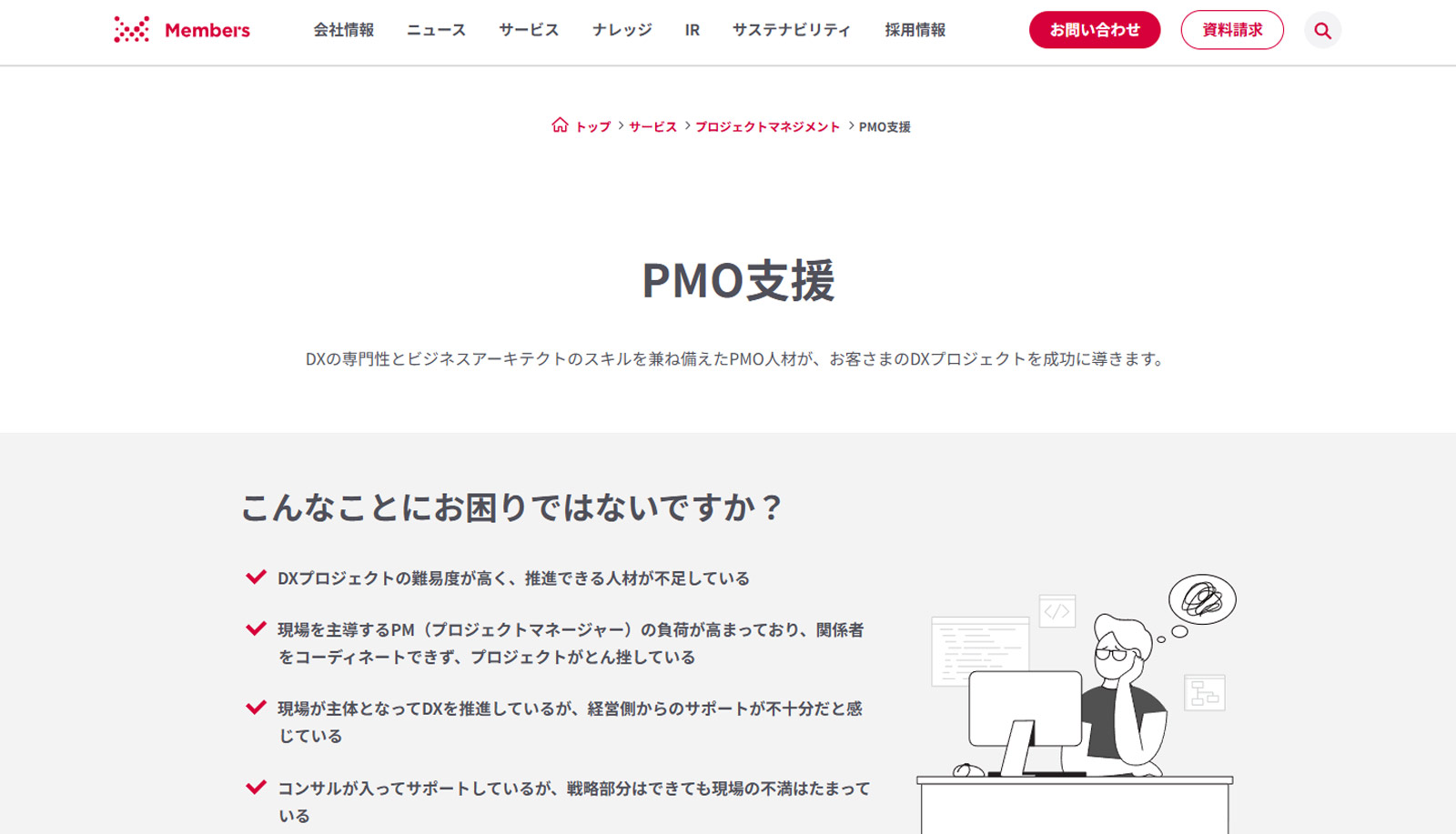 PMO支援公式Webサイト