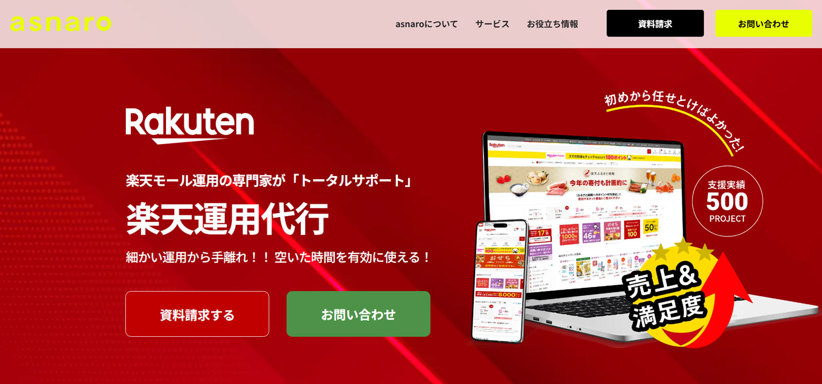 asnaro公式Webサイト