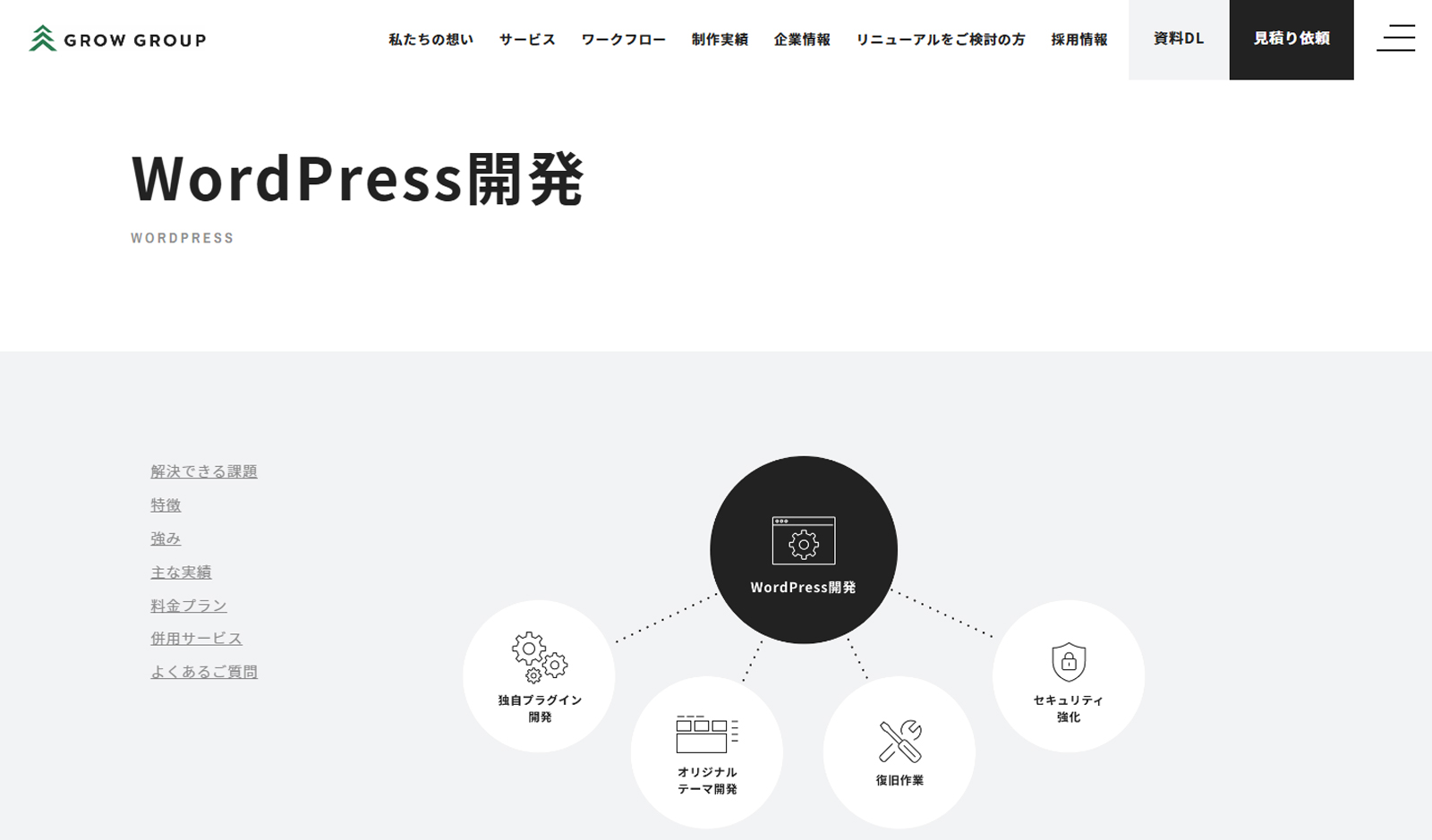 Grow Group公式Webサイト